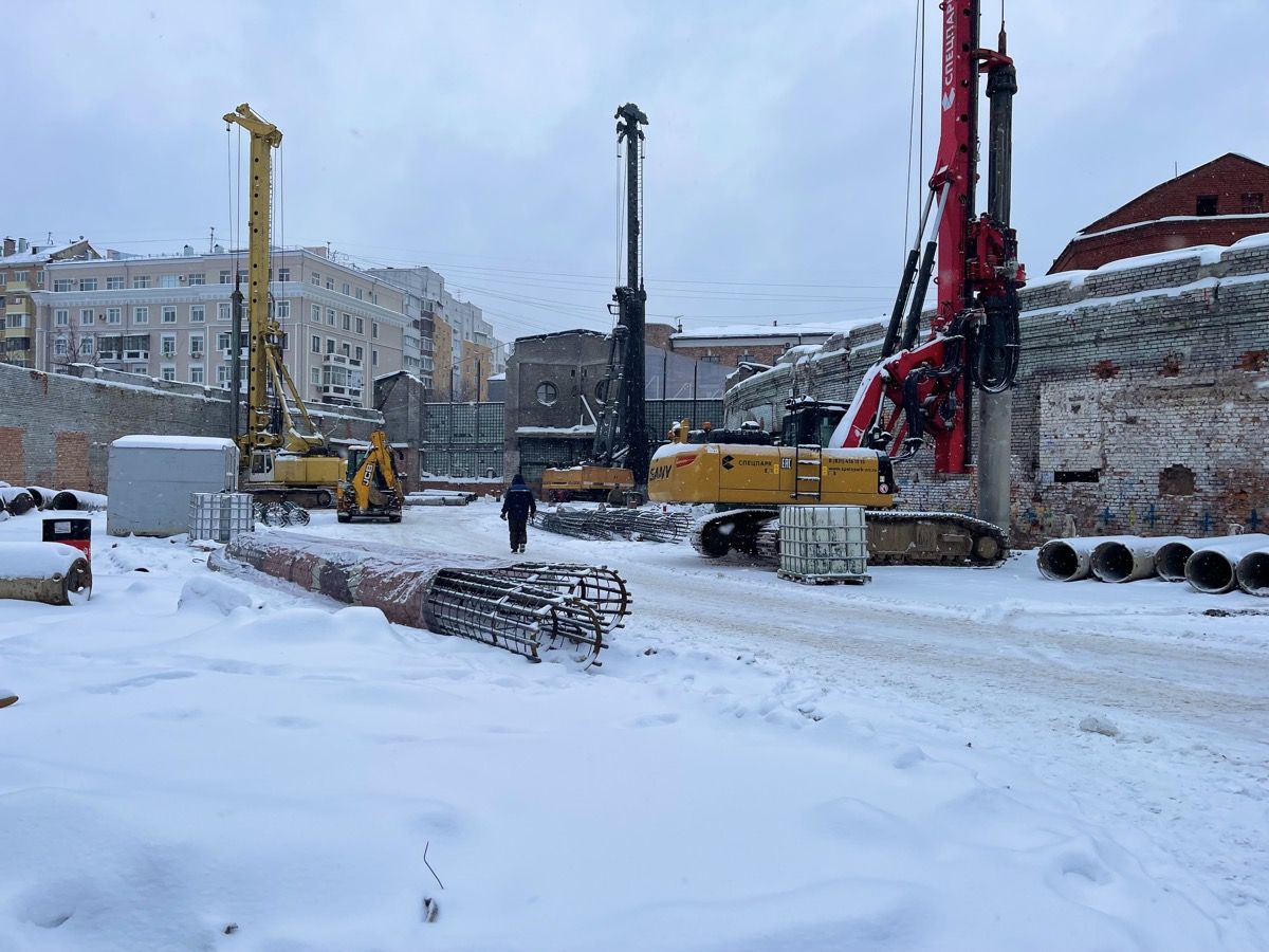 ООО ТИБОС Музей Транспорта Москвы. Буровые работы